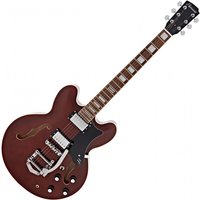 Hartwood Revival Legend TR Semi Acoustic Guitar Walnut
