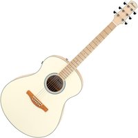 Ibanez AAM370M2E Transparent Antique White Peach Fuzz Open Pore