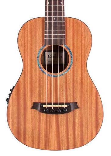 Cordoba Mini II Bass MH-E Electro Acoustic Bass Guitar in Mahogany