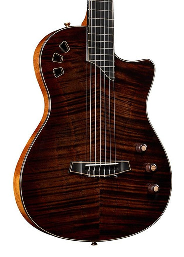 Cordoba Fusion Stage Artist Nylon Electro Acoustic in Habano Burst