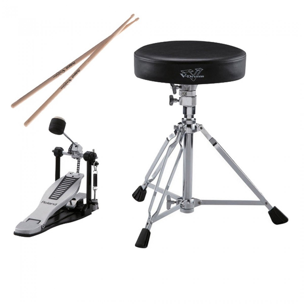 Roland DAP-3X Stool Pedal & Sticks