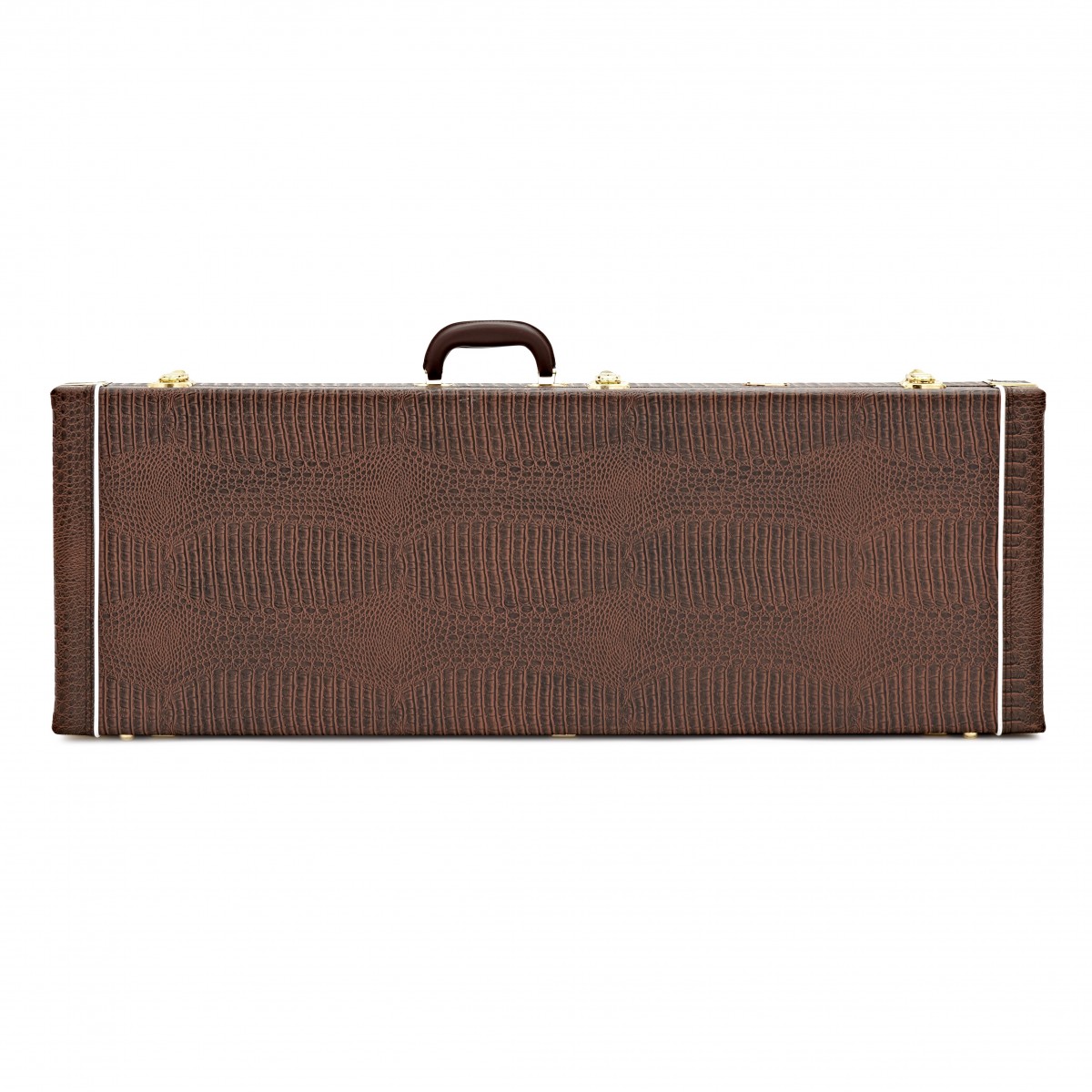 Deluxe Electric Guitar Case Crocodile