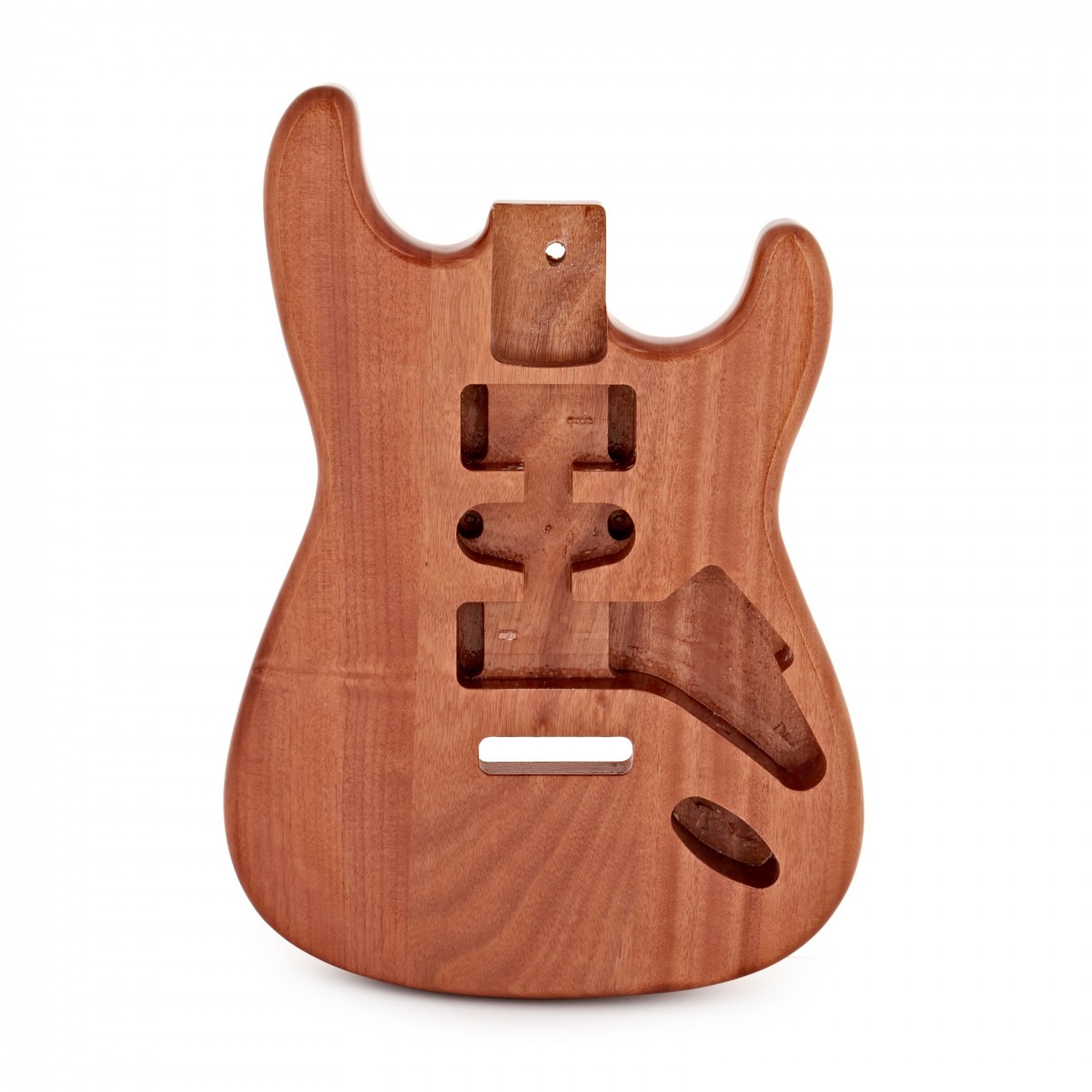 Guitarworks Duo-Cutaway Electric Guitar Body Mahogany