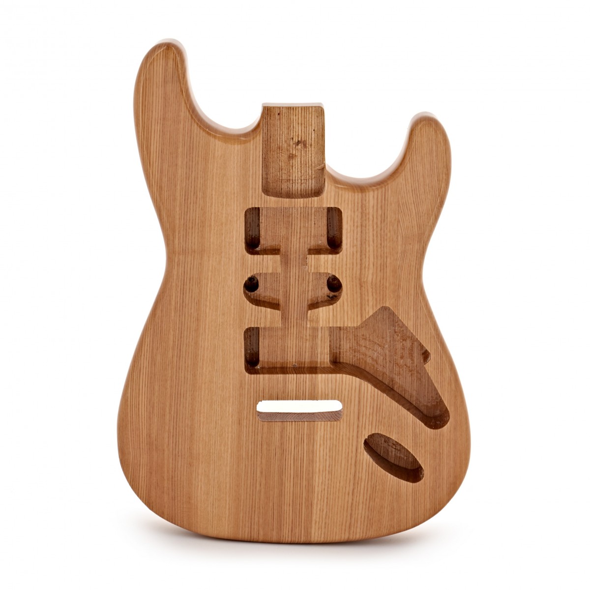 Guitarworks Duo-Cutaway Electric Guitar Body Ash