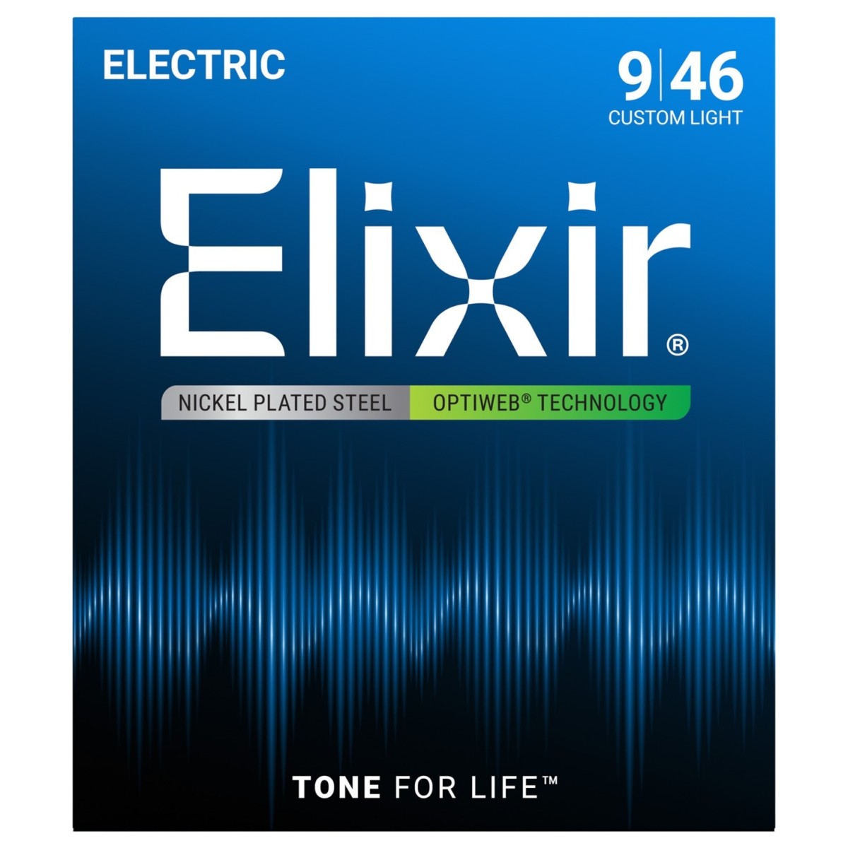 Elixir 19027 OPTIWEB Coated Electric Guitar Strings 9-46