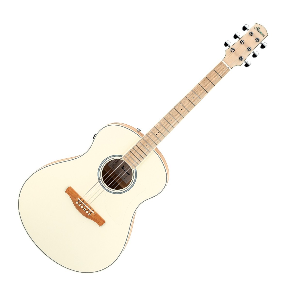 Ibanez AAM370M2E Transparent Antique White Peach Fuzz Open Pore