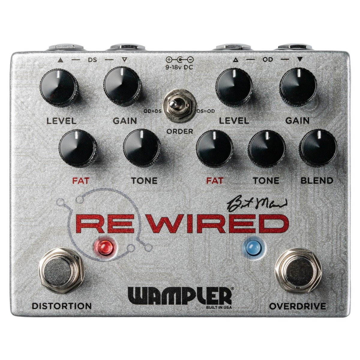 Wampler ReWired Brent Mason Signature Overdrive/Distortion