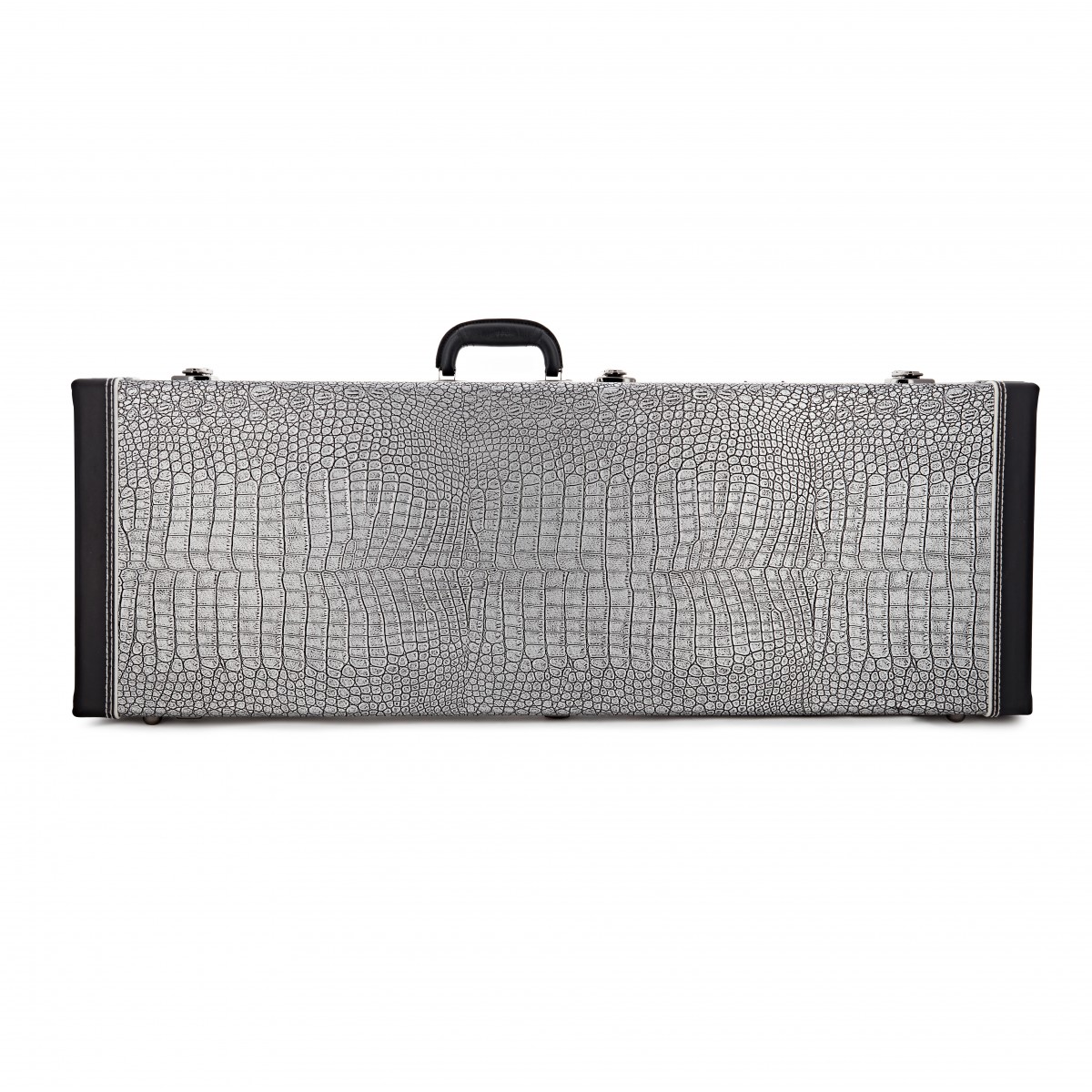 Deluxe Electric Guitar Case Silver