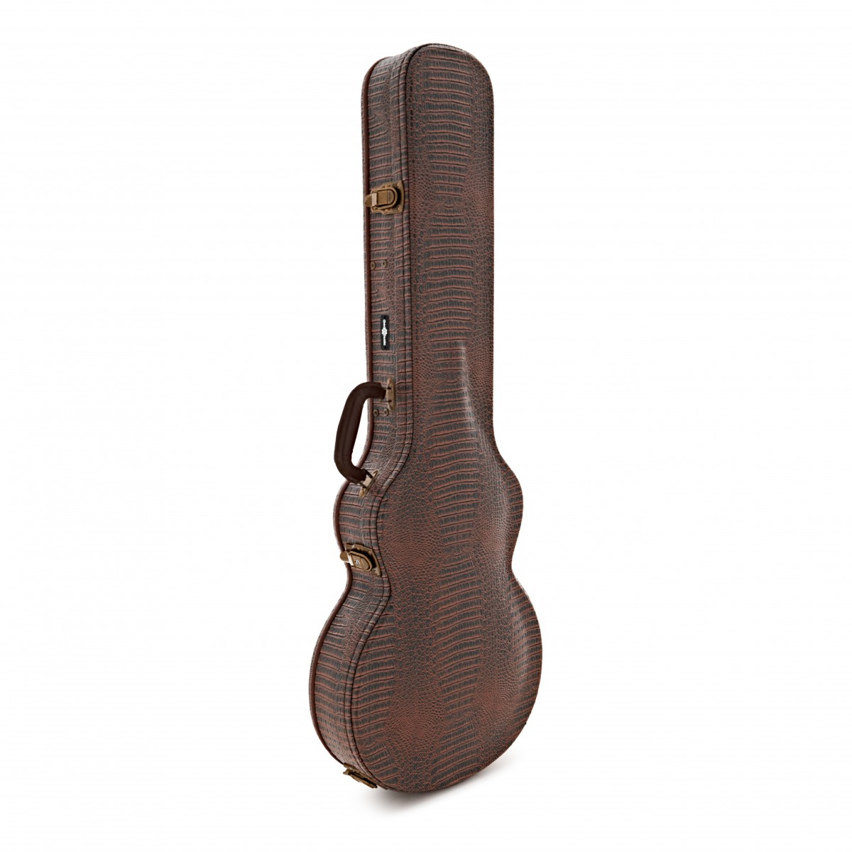 Deluxe Fitted Electric Guitar Case Crocodile