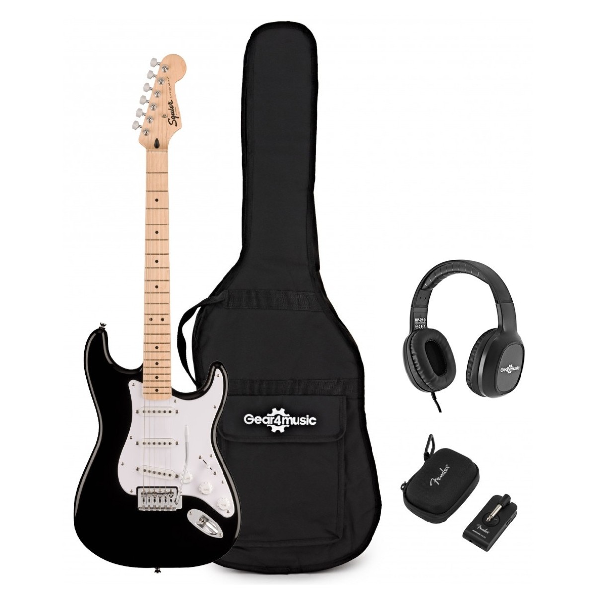 Squier Electric Guitar and Fender Mustang Micro Plus Pack Builder