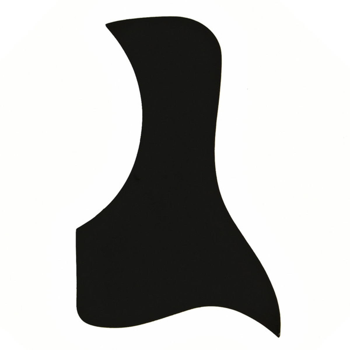 Guitarworks Acoustic Guitar Scratch Plate Black