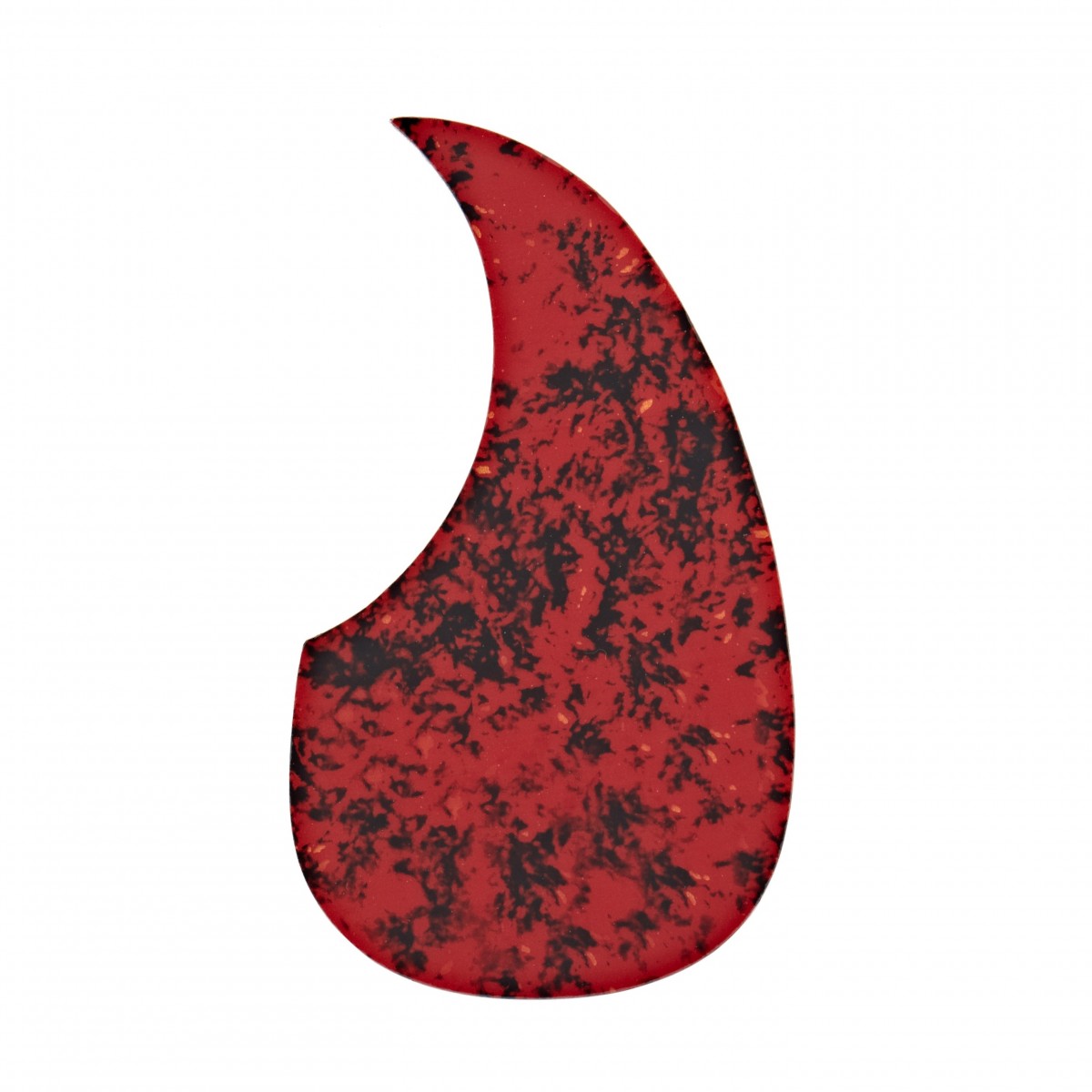 Guitarworks Acoustic Guitar Scratch Plate Tortoise Shell Tear Drop