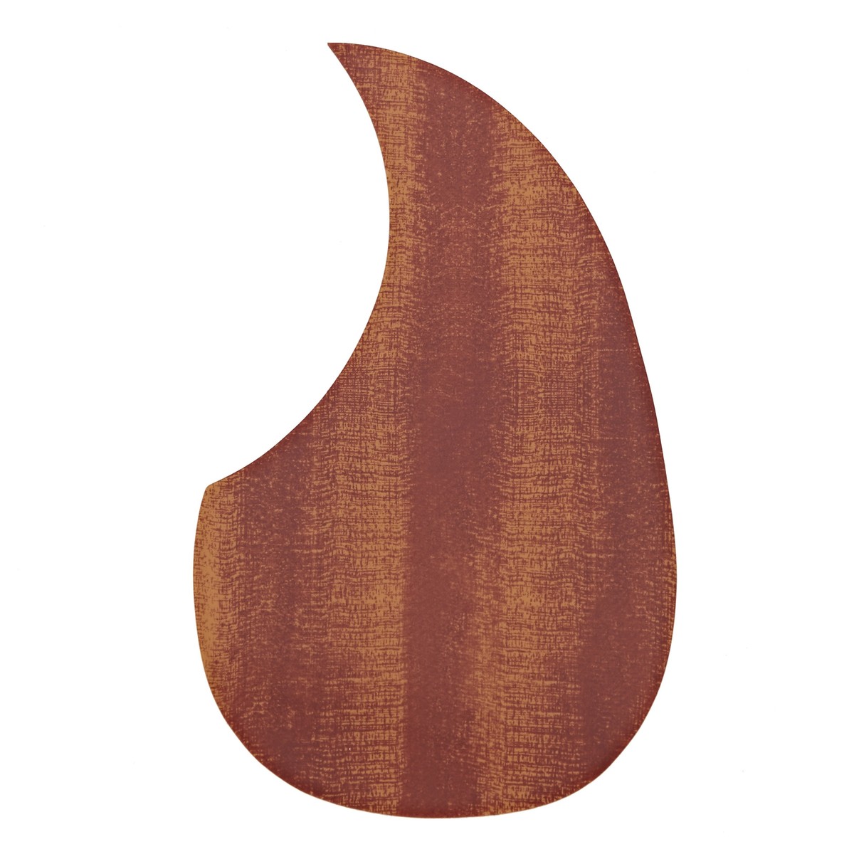 Guitarworks Acoustic Guitar Scratch Plate Wood Finish Tear Drop