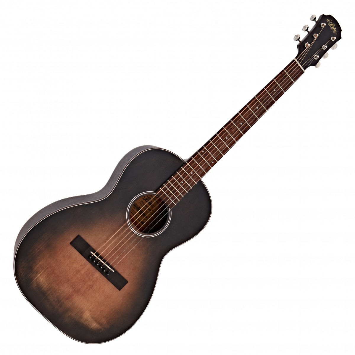 ARIA-131DP Delta Player Parlour Acoustic Guitar Muddy Brown