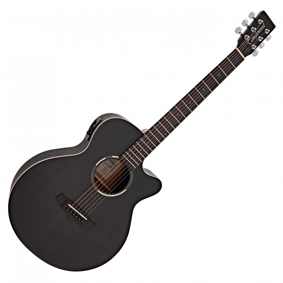Tanglewood TWBB SFCE Blackbird Electro Acoustic Smokestack Black