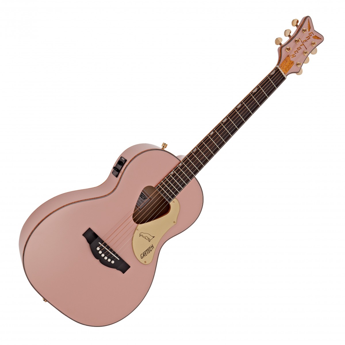Gretsch G5021E Rancher Penguin Parlor Electro Acoustic Shell Pink
