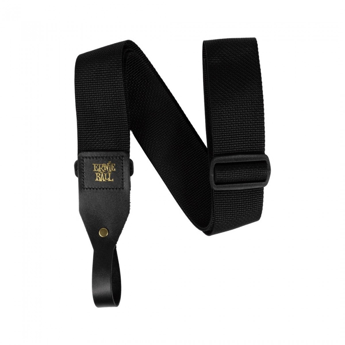 Ernie Ball 5365 Polypro Acoustic Guitar Strap Black