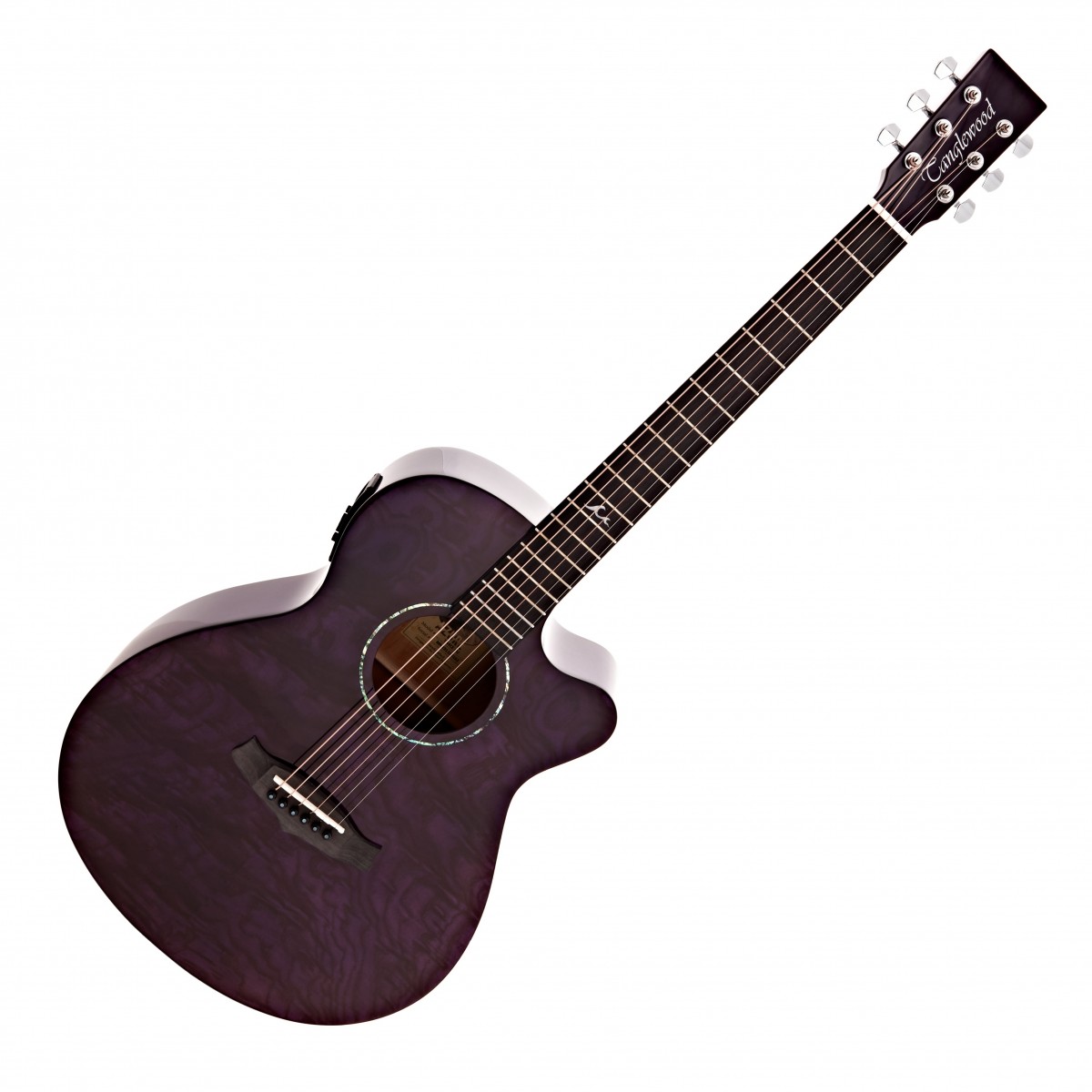 Tanglewood TA4CE Azure Super Folk Electro Acoustic Foxglove Purple