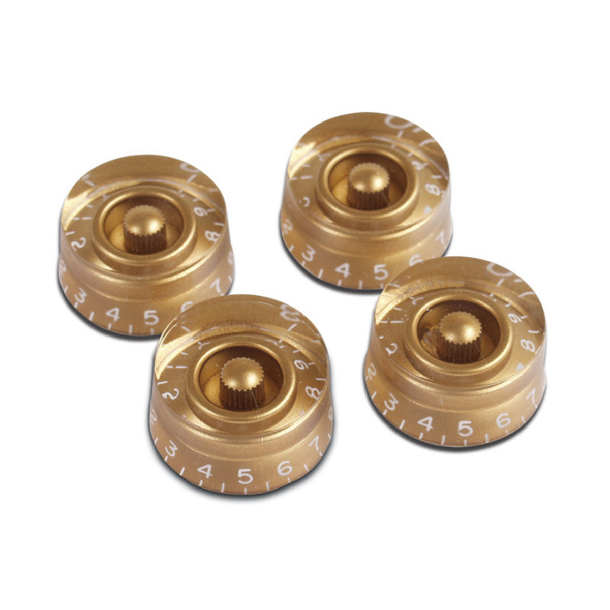 Gibson Speed Knobs for Electric Guitar 4 Pack Gold