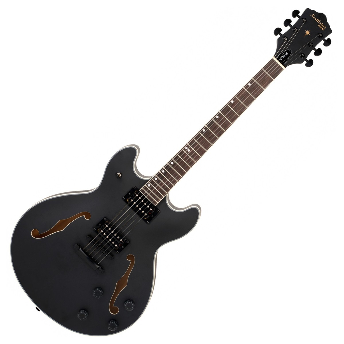 Tanglewood Northstar Pro NSP5BK Semi Acoustic Guitar Black Open Pore
