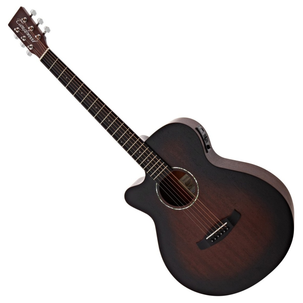 Tanglewood TWCRSFCE Crossroads Electro Acoustic Left Handed Whiskey Burst