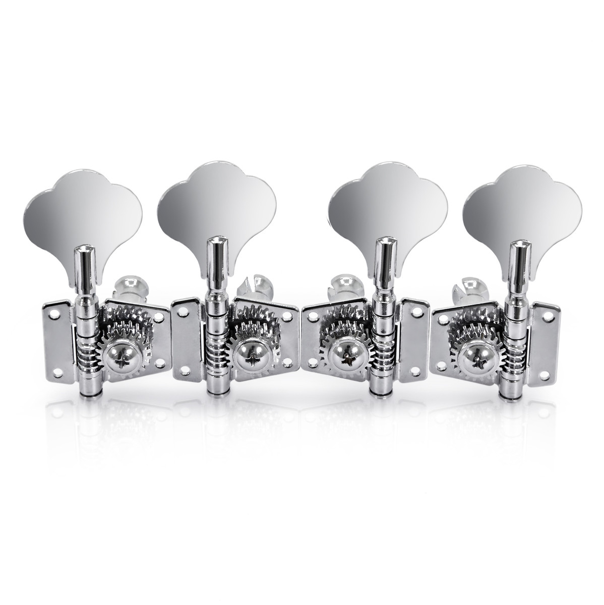 Guitarworks Bass Guitar Machine Head 2-a-side Chrome