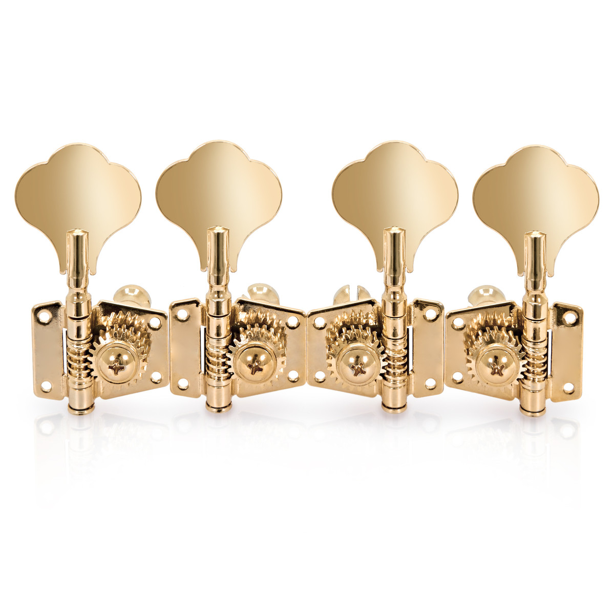 Guitarworks Bass Guitar Machine Head 2-a-side Gold