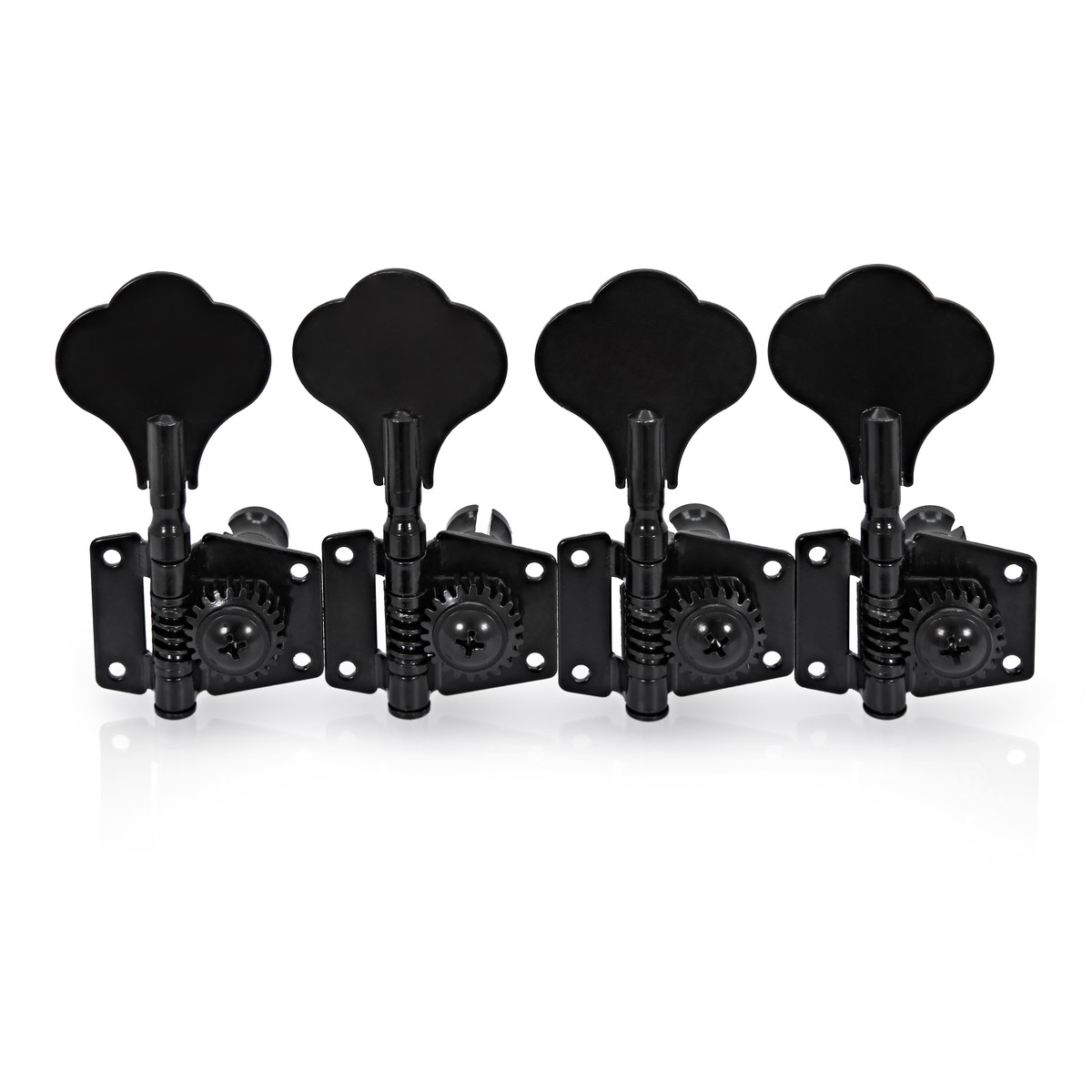 Guitarworks Bass Guitar Machine Head 4-in-line Black