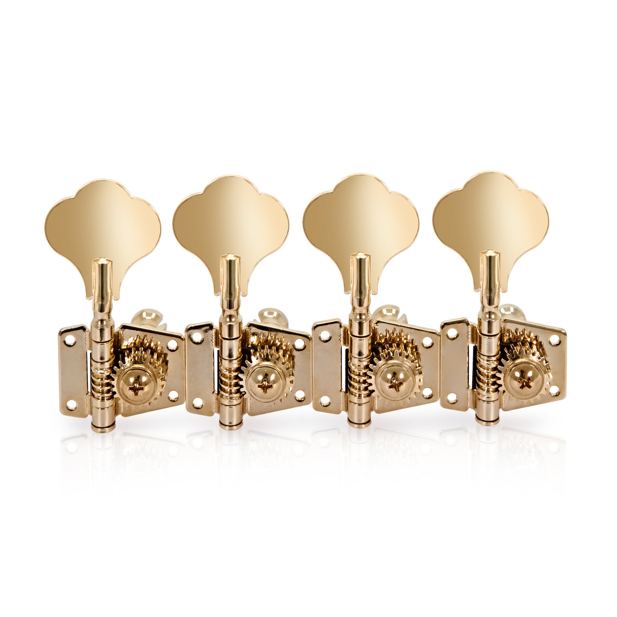 Guitarworks Bass Guitar Machine Head 4-in-line Gold