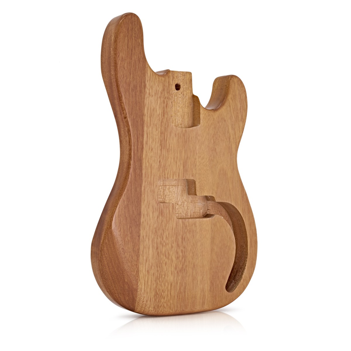 Guitarworks Bass Guitar Body Natural Mahogany