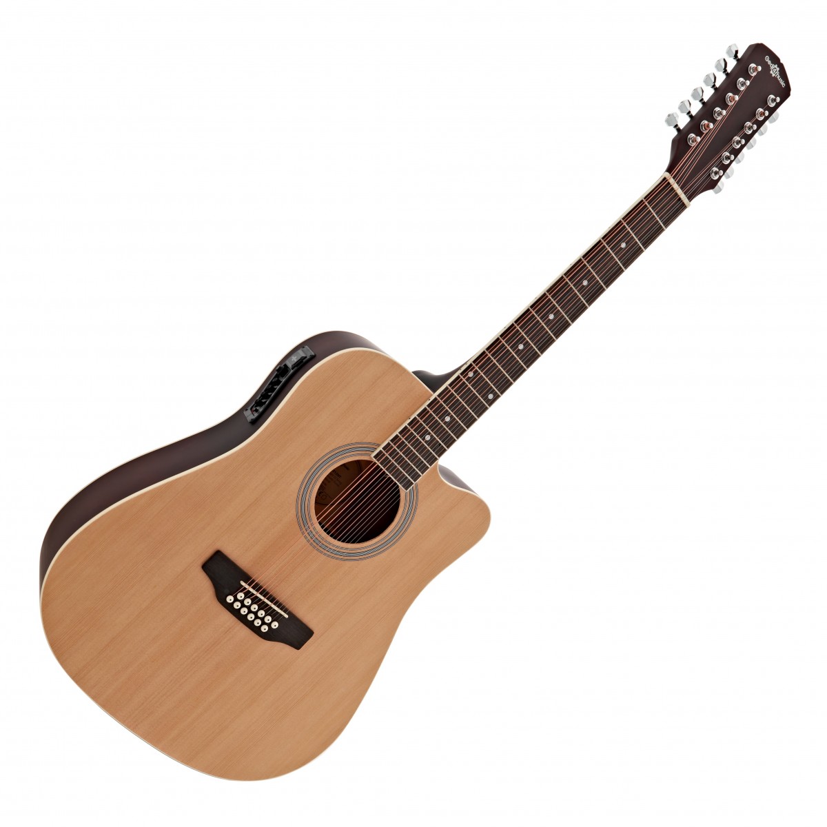 Dreadnought Cutaway 12 String Electro Acoustic Guitar