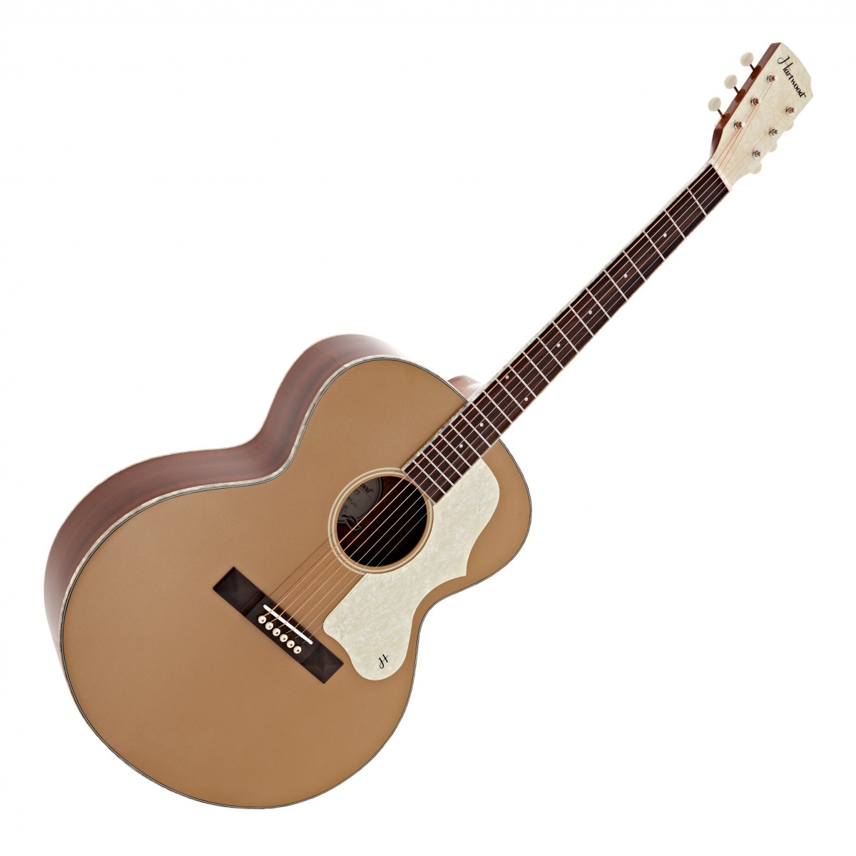 Hartwood Century Jumbo Acoustic Guitar Gold