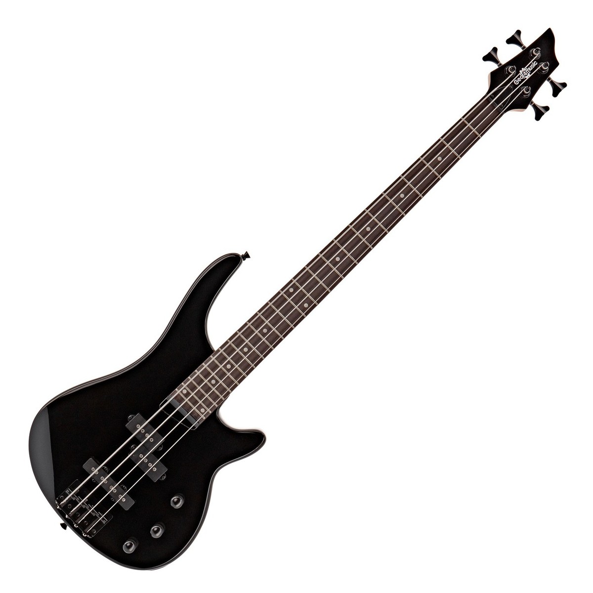 Harlem 4 Bass Guitar Black