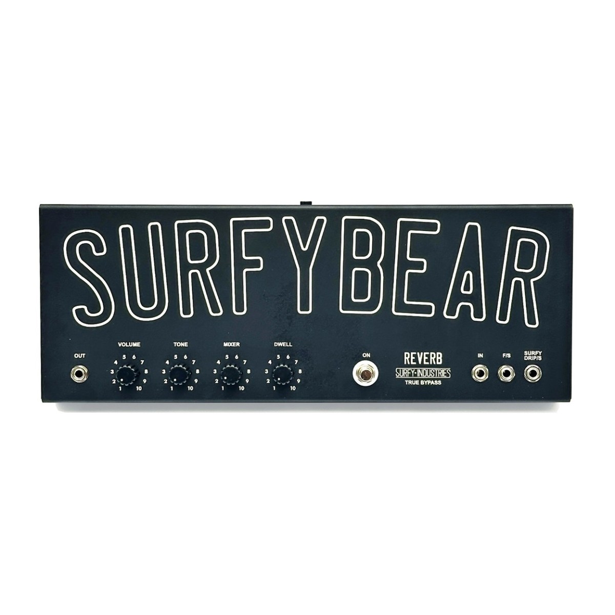 Surfy Industries SurfyBear Metal Tank Black