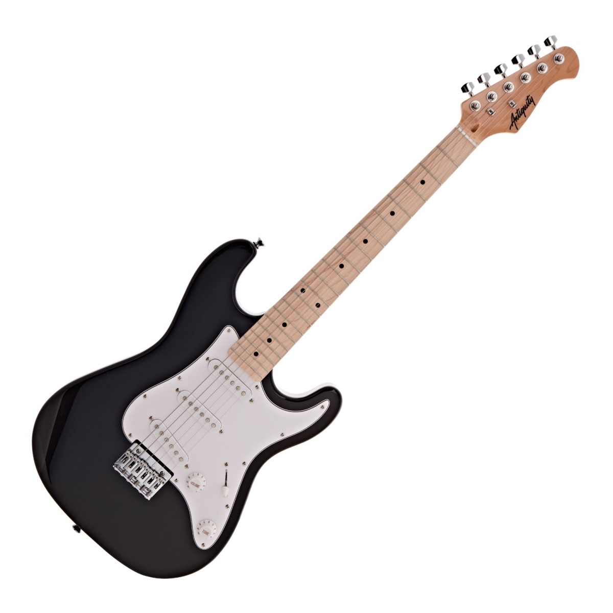 Antiquity ST1 Mini Electric Guitar Black