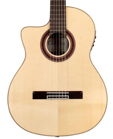 Cordoba Left Handed Iberia GK Studio Negra Flamenco Electro Acoustic Guitar