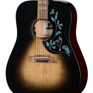 Epiphone Eric Church Hummingbird Dark Electro Acoustic Guitar in Cobra Burst