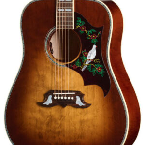 Gibson Custom Shop Anniversary Limited Edition Dove Electro Acoustic Guitar in Cremona Burst