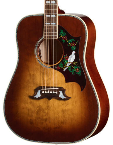 Gibson Custom Shop Anniversary Limited Edition Dove Electro Acoustic Guitar in Cremona Burst