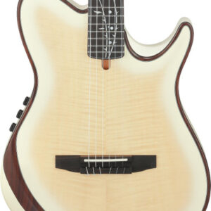 Ibanez TOD100FMN Tim Henson Tree of Death Thinline Acoustic Guitar in Toasted Marshmallow Matte