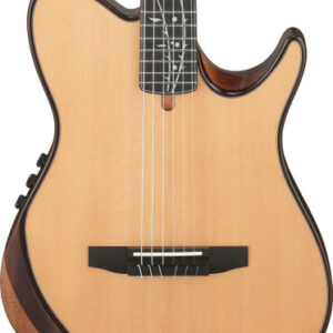 Ibanez TOD100N Tim Henson Tree of Death Thinline Acoustic Guitar in Natural High Gloss