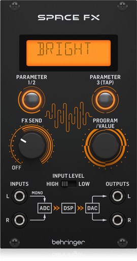 Behringer Space FX - 24-bit Stereo Multi-Effects Engine Eurorack Module
