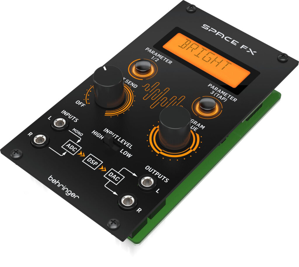 Behringer Space FX - 24-bit Stereo Multi-Effects Engine Eurorack Module
