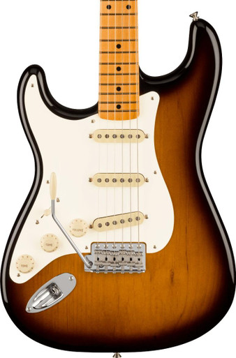 Fender American Vintage II Left Handed '57 Stratocaster in 2-Tone Sunburst, Maple Neck - Image 1