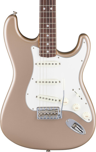 B Stock : Fender American Vintage II '65 Stratocaster in Shoreline Gold Rosewood Board - 001