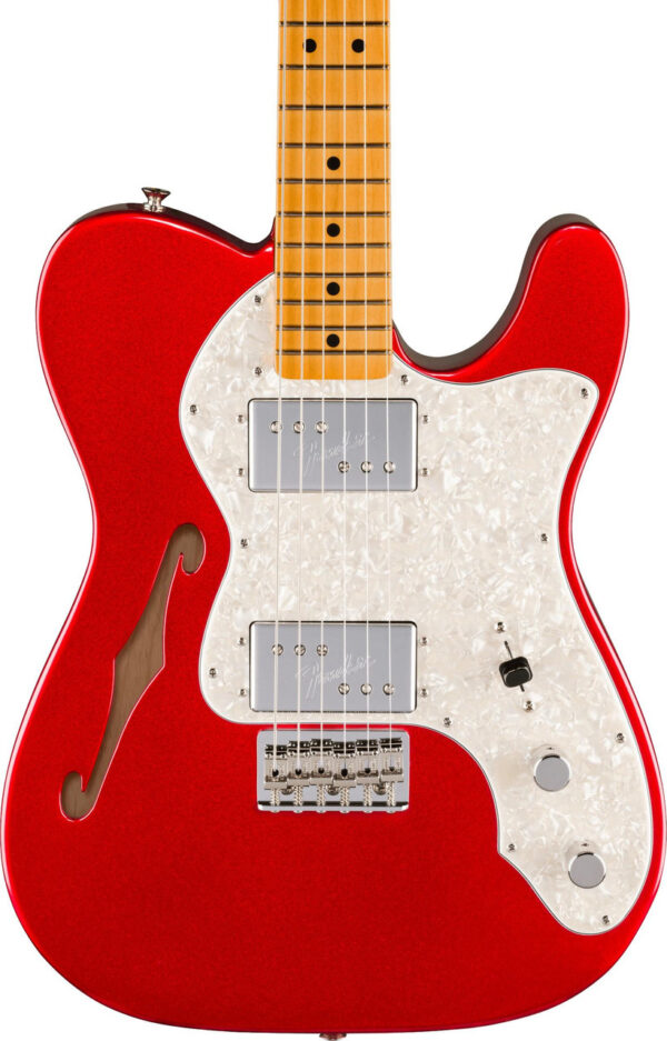 Fender American Vintage II 1972 Telecaster Thinline in Candy Apple Red - Image 2