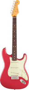 Fender American Professional Classic Stratocaster in Faded Dakota Red - Image 3