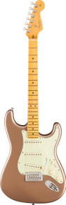 Fender American Professional Classic Stratocaster in Faded Firemist Gold - Image 3