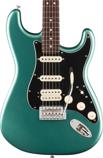 Fender American Professional Classic Stratocaster HSS in Faded Sherwood Green Metallic - Image 1