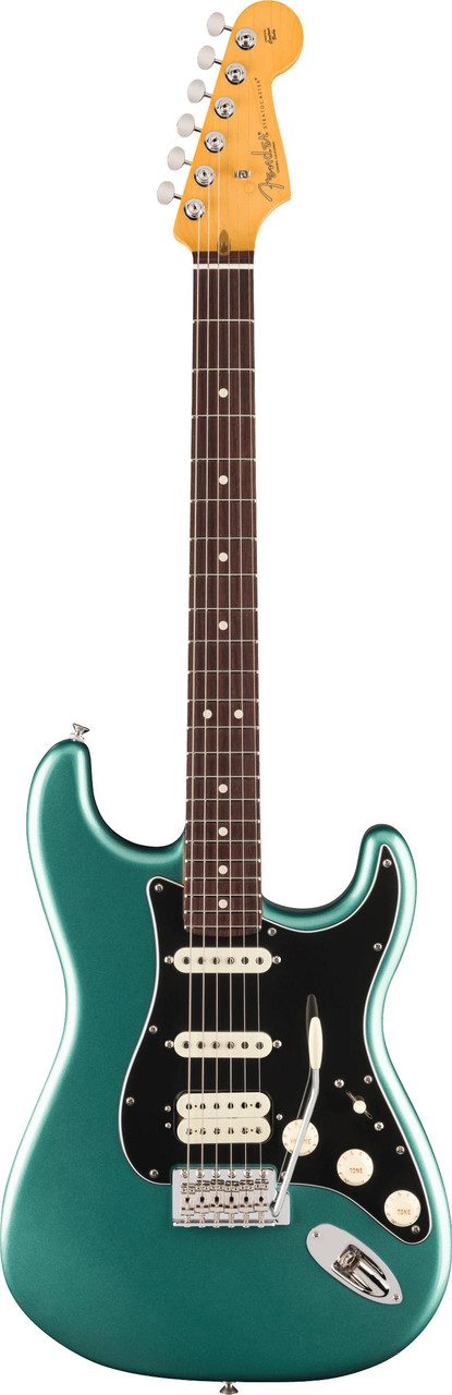 Fender American Professional Classic Stratocaster HSS in Faded Sherwood Green Metallic - Image 5